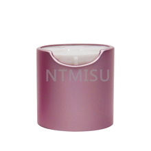 أحدث مصنع فاخر وردي لامع وردي 24 مم غطاء قرص ألومنيوم برغي علوي