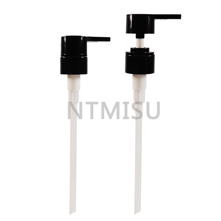 28 410 غطاء قبة فوهة مستقيمة سوداء لأعلى ولأسفل مضخة محلول لامعة