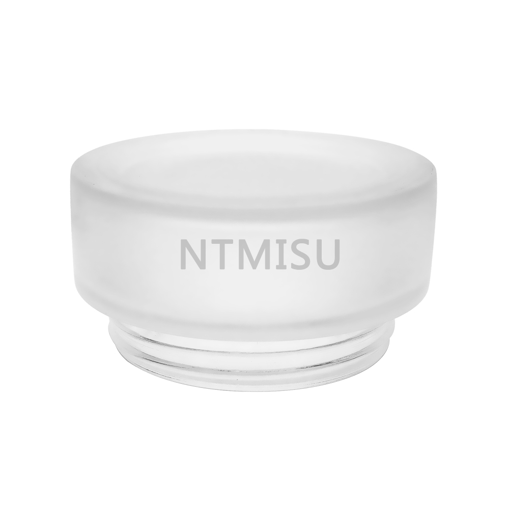 جرة كريم زجاجية شفافة سعة 100 مل