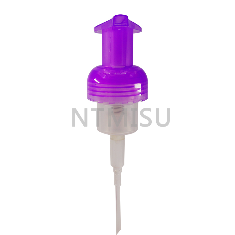 42 410 مضخة رغوة موزع الصابون البلاستيكي الأرجواني 