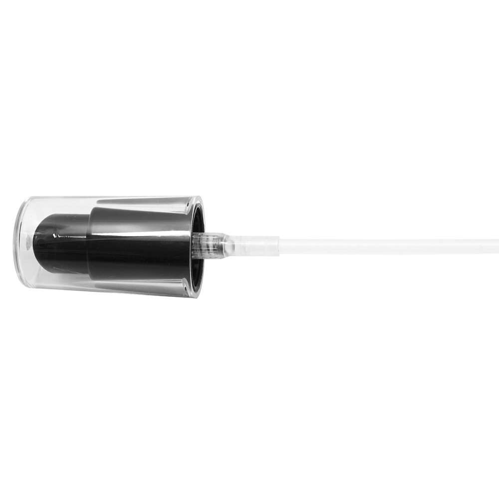 18 415 مضخة معالجة ناعمة باللون الأسود مع غطاء غبار