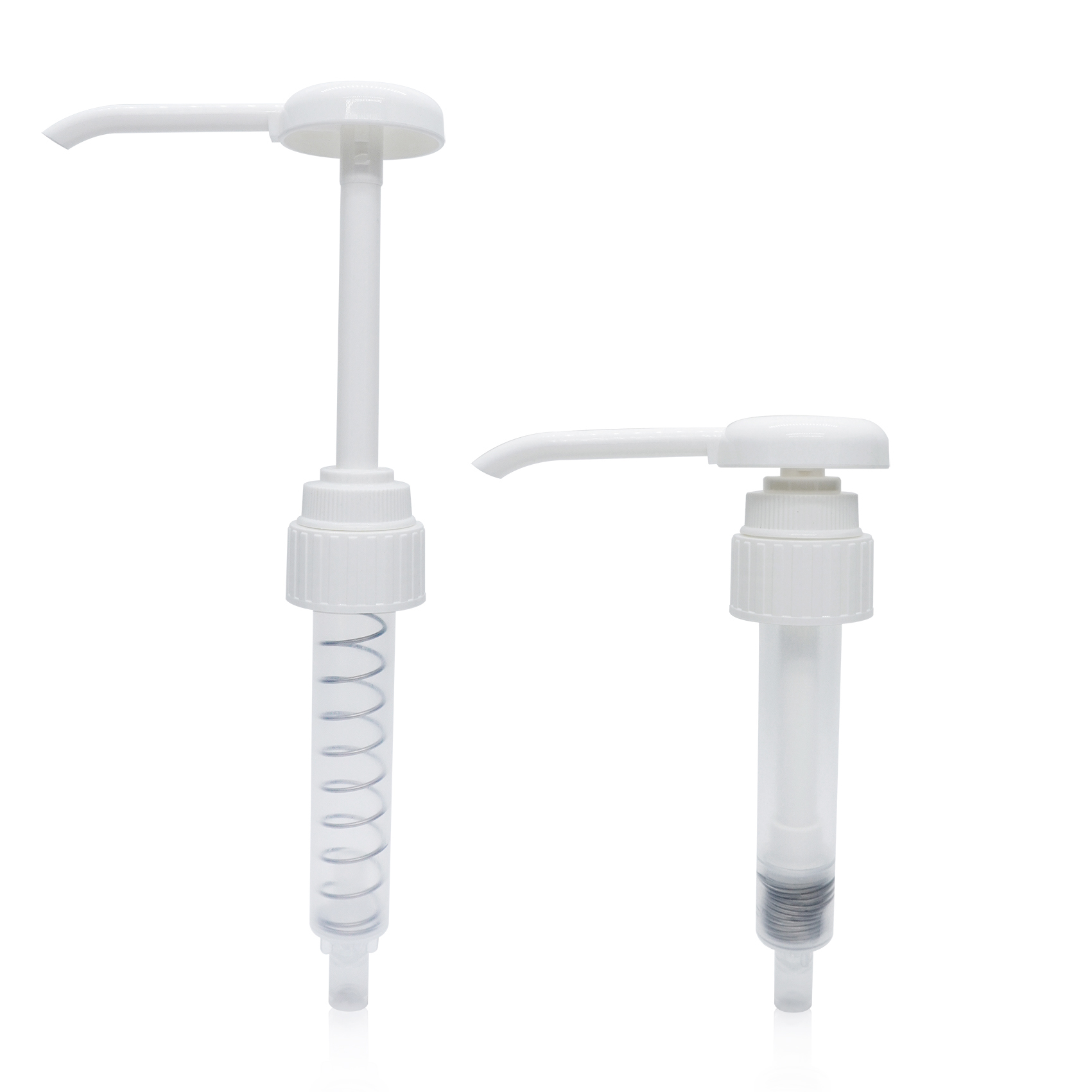 مضخة توزيع غسول قابلة للإزالة باللون الأبيض مقاس 38 مم متوفرة في المخزون