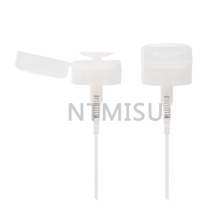 مضخة مزيل طلاء الأظافر البلاستيكية 33 ملم 