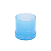 غطاء فليب أزرق شفاف مقاس 24 مم للزجاجة