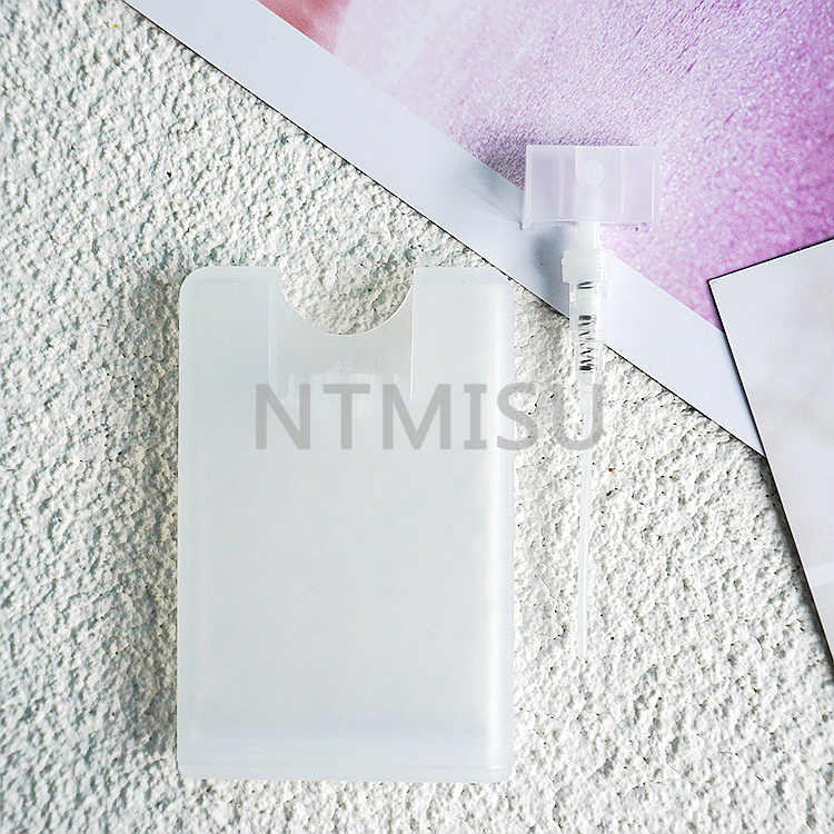 رذاذ عطر جيب بطاقة الائتمان