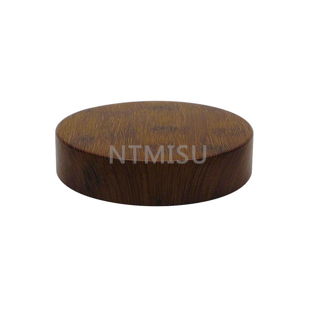 غطاء علوي لولبي لطباعة نقل المياه مقاس 72 مم لتغليف مستحضرات التجميل