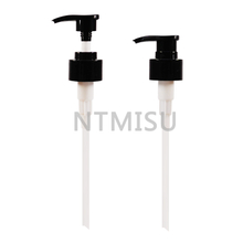 28 410 فوهة منحنية على الطراز الكلاسيكي مضخة غسول سوداء لامعة لتوزيع السائل