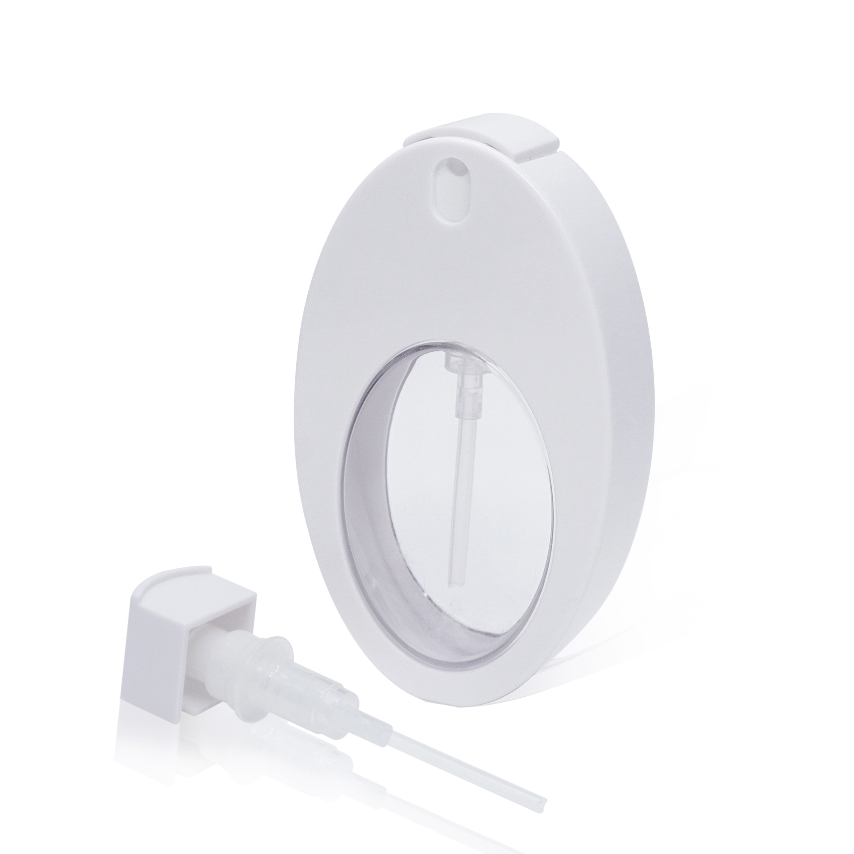 30 مل 50 مل بخاخ بطاقة زجاجة عطر بيضاوية