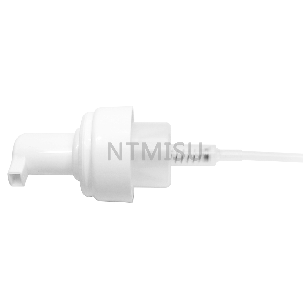 زجاجة بلاستيكية شفافة سعة 1000 مل مع مضخة رغوة