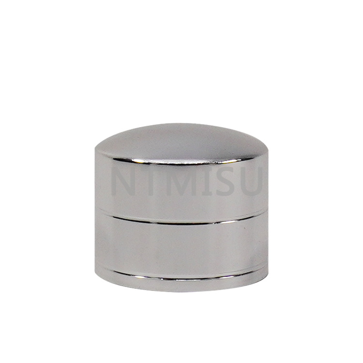 غطاء لولبي فضي ذهبي لامع 24 410 منحني للزجاجات