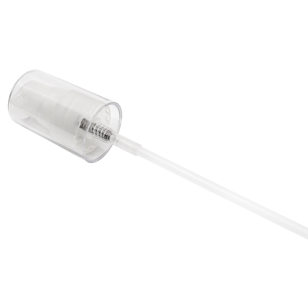 20 410 مضخة معالجة ناعمة وشفافة مع غطاء غبار