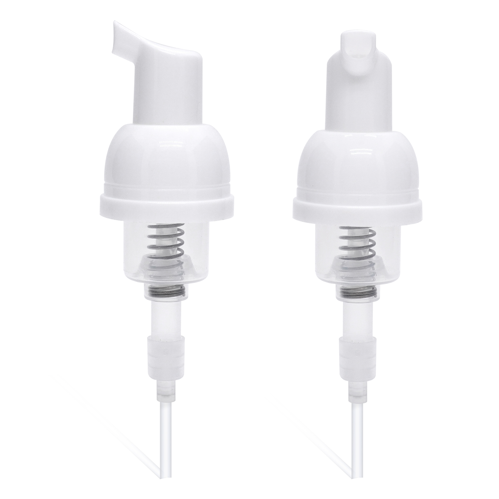 30 مللي متر مضخة رغوة موس زجاجة الصحافة PP مضخة رغوة بلاستيكية