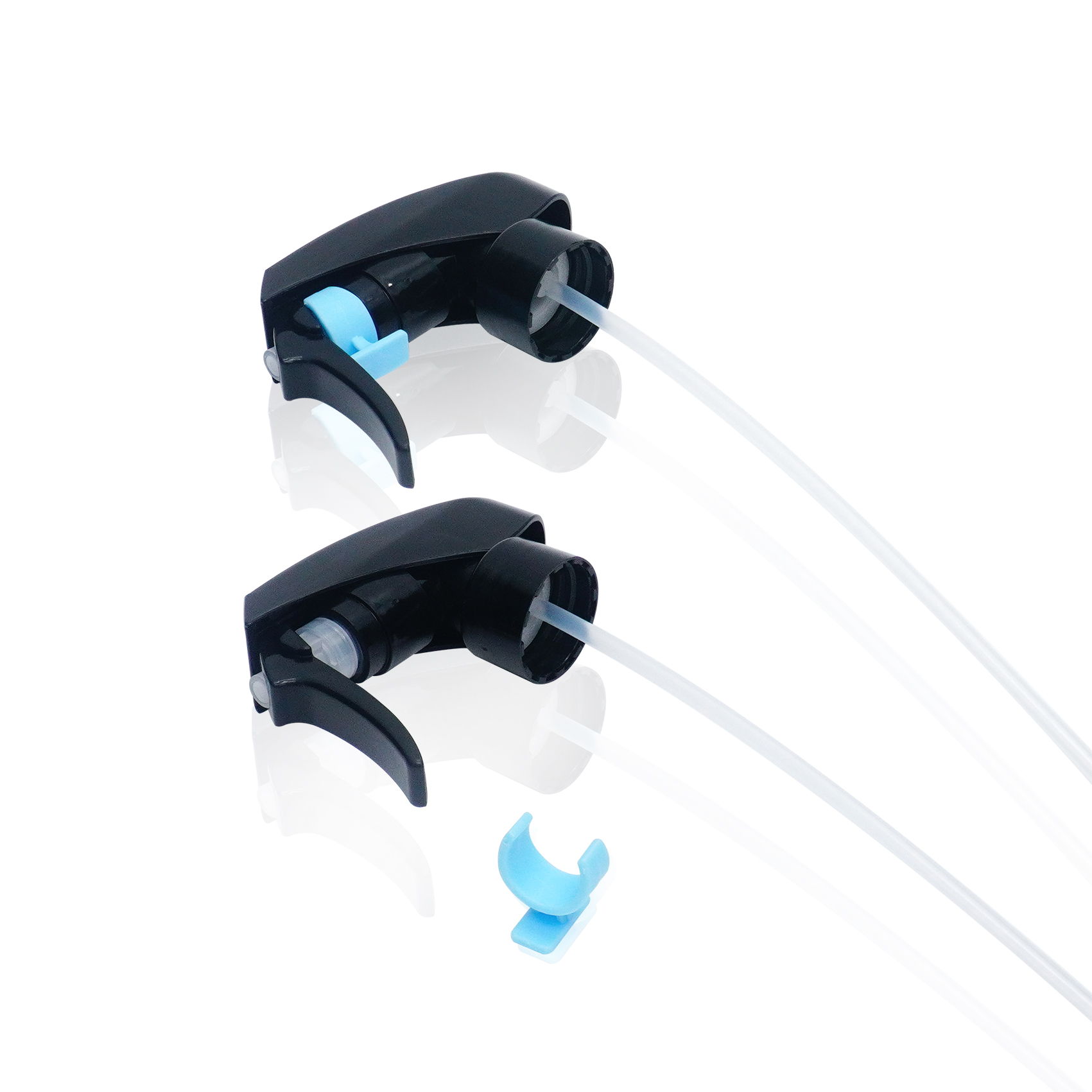 24 410 بخاخة مربعة من البلاستيك الأسود