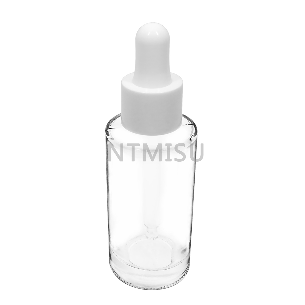 قطارة بلاستيكية بيضاء مقاس 18 مم للزجاجة الزجاجية