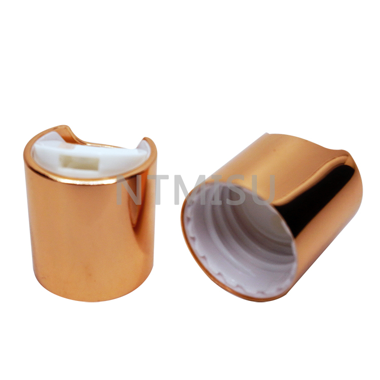 20/410 غطاء علوي مخصص للتعامل مع الأسطح باللون الذهبي الوردي لموزع المستحضر