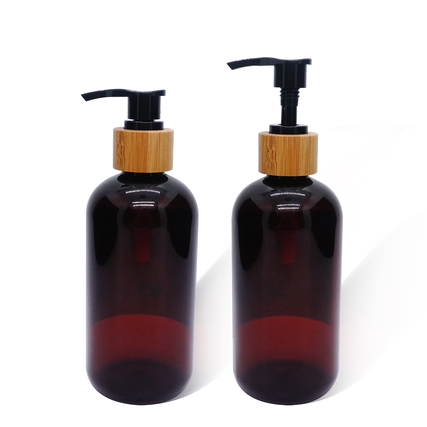 مضخة لوشن سوداء من الخيزران مقاس 24 ملم