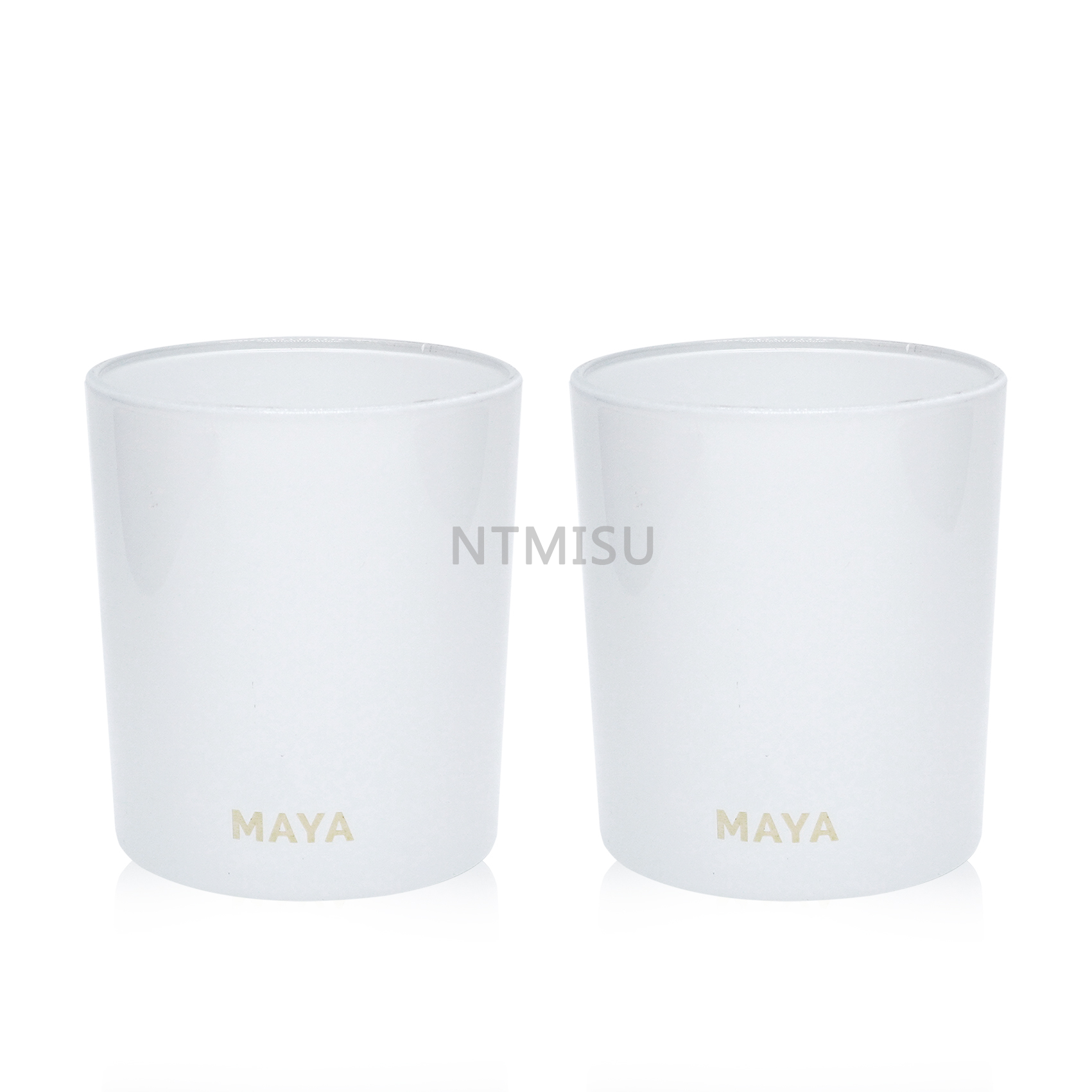 حاوية شموع فارغة ذات فم واسع، وعاء زجاجي، شمعة معطرة لديكور المنزل وحفلات الزفاف