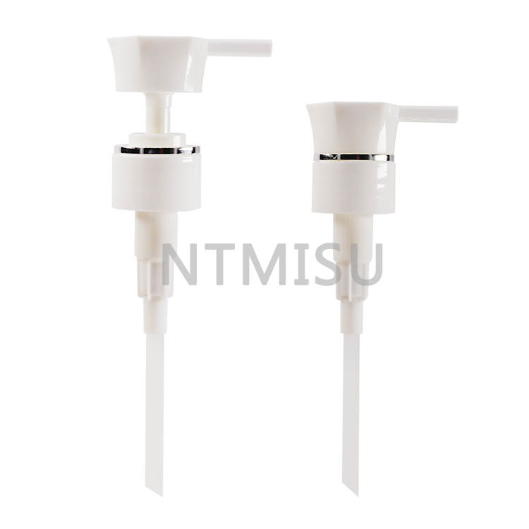 28 410 دفعة مخصصة مضخة محلول الخط الفضي اللامع للزجاجة اللولبية