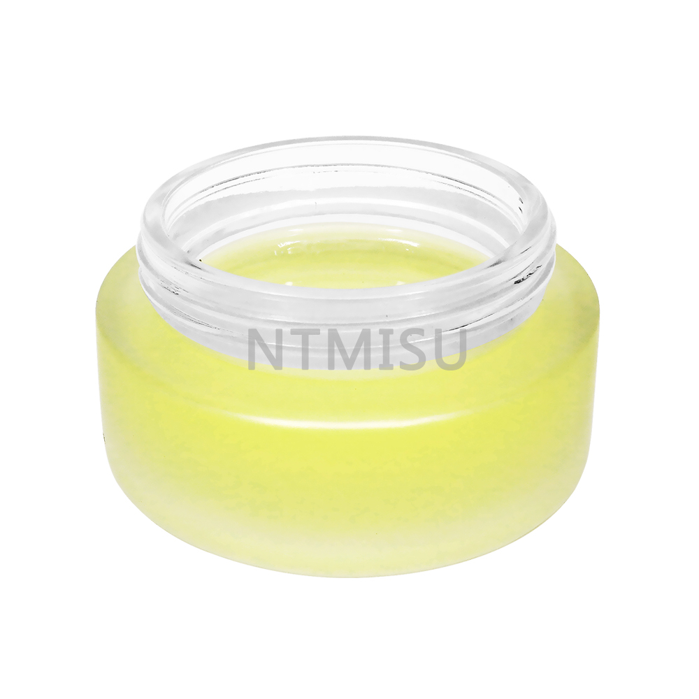 جرة كريم زجاجية شفافة سعة 100 مل