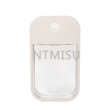 بخاخ عطر مكعب أبيض وشفاف سعة 38 مل