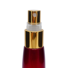 بخاخ رذاذ ناعم من البلاستيك والألومنيوم الذهبي الفاخر