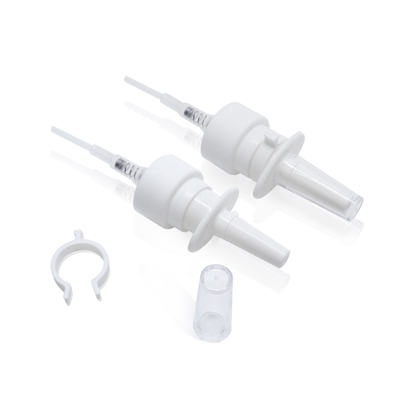 20400 بخاخ أنف أبيض مع زجاجة