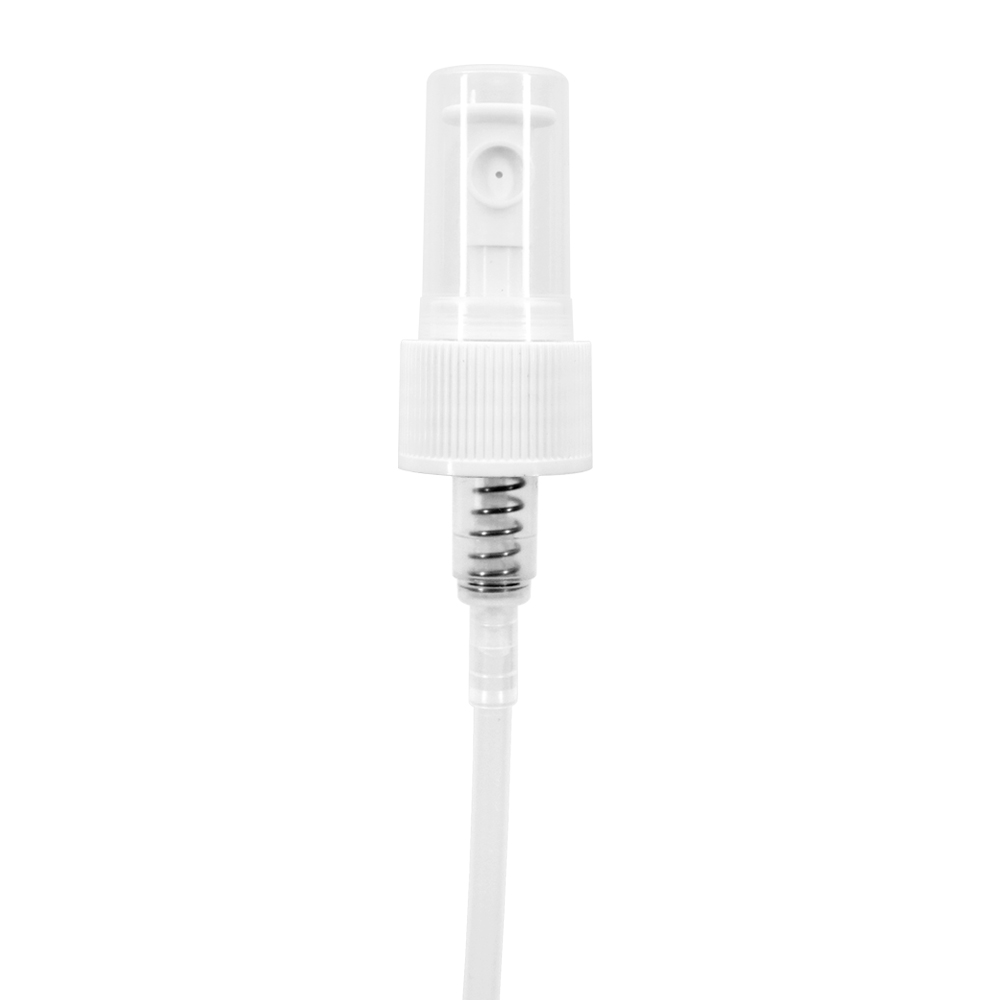 24 410 بخاخ رذاذ ناعم أبيض مضلع