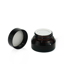 زجاجة جرة كريم العنبر 10 مل لمستحضرات التجميل