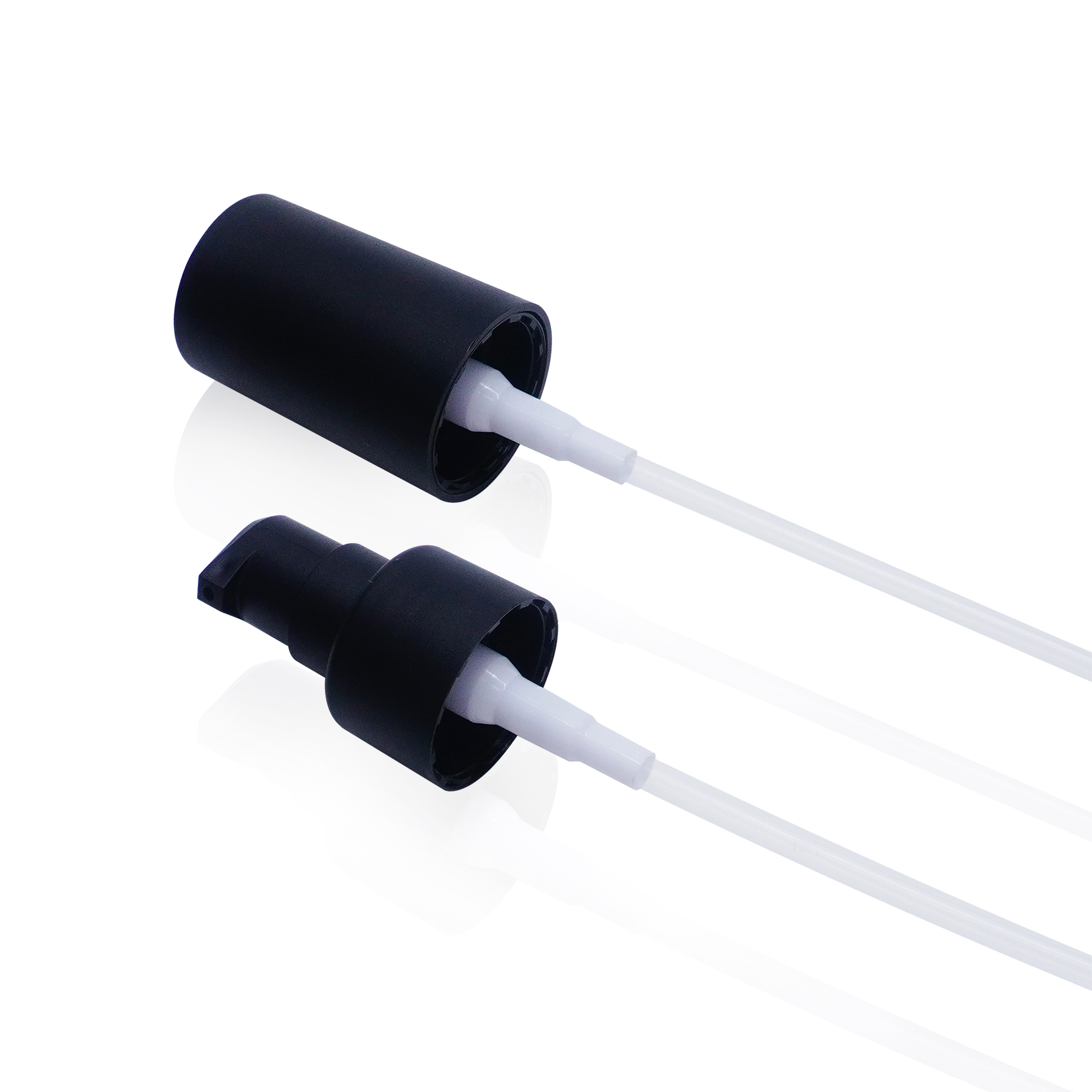 24 410 مضخة معالجة بلاستيكية سوداء غير لامعة