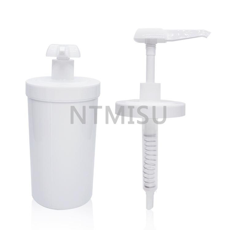 مضخة سائلة للطعام بسعة 33 أونصة سعة 1 لتر