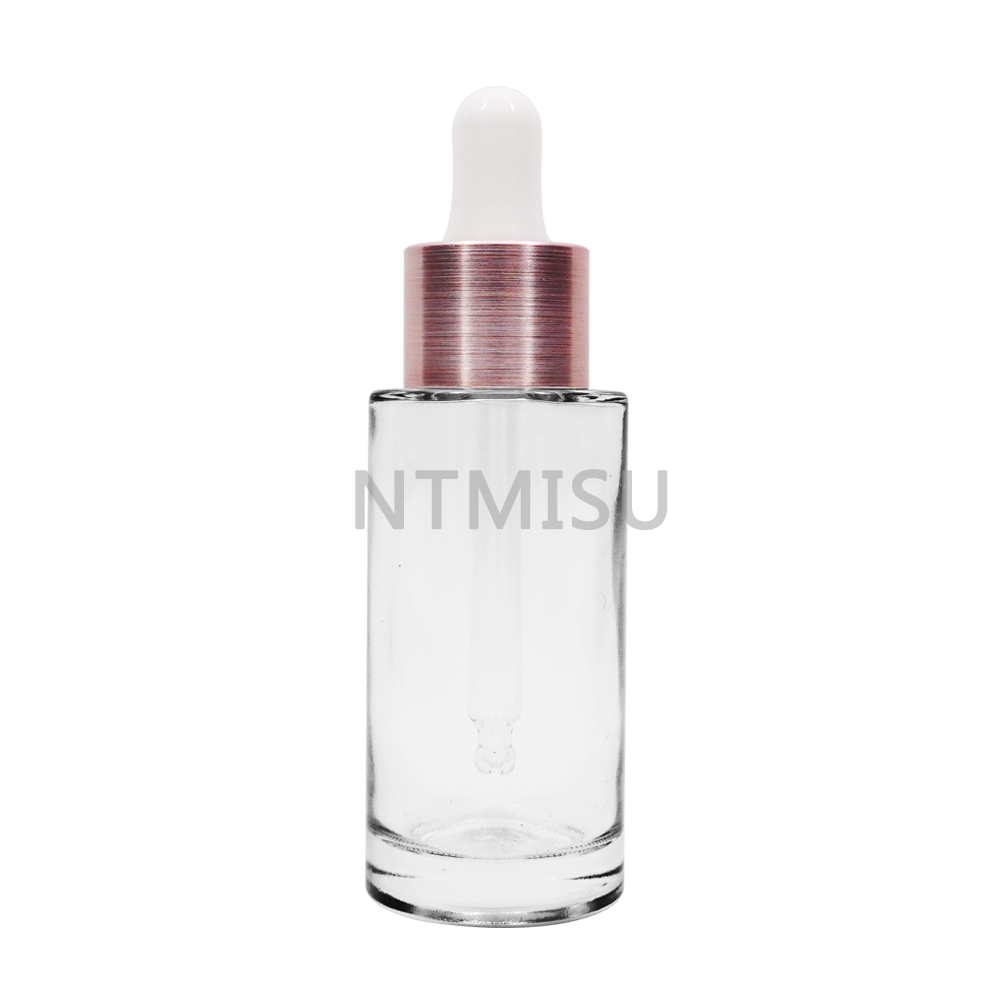 20 410 قطارة من الألومنيوم باللون الذهبي الوردي لزجاجة الزيت العطري