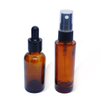 30 مل زجاجة زيت عطري بقطارة زجاجية مسطحة الكتف زجاجة بوسطن
