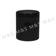 غطاء علوي من البلاستيك الأسود من الشركة المصنعة لزجاجة الشامبو