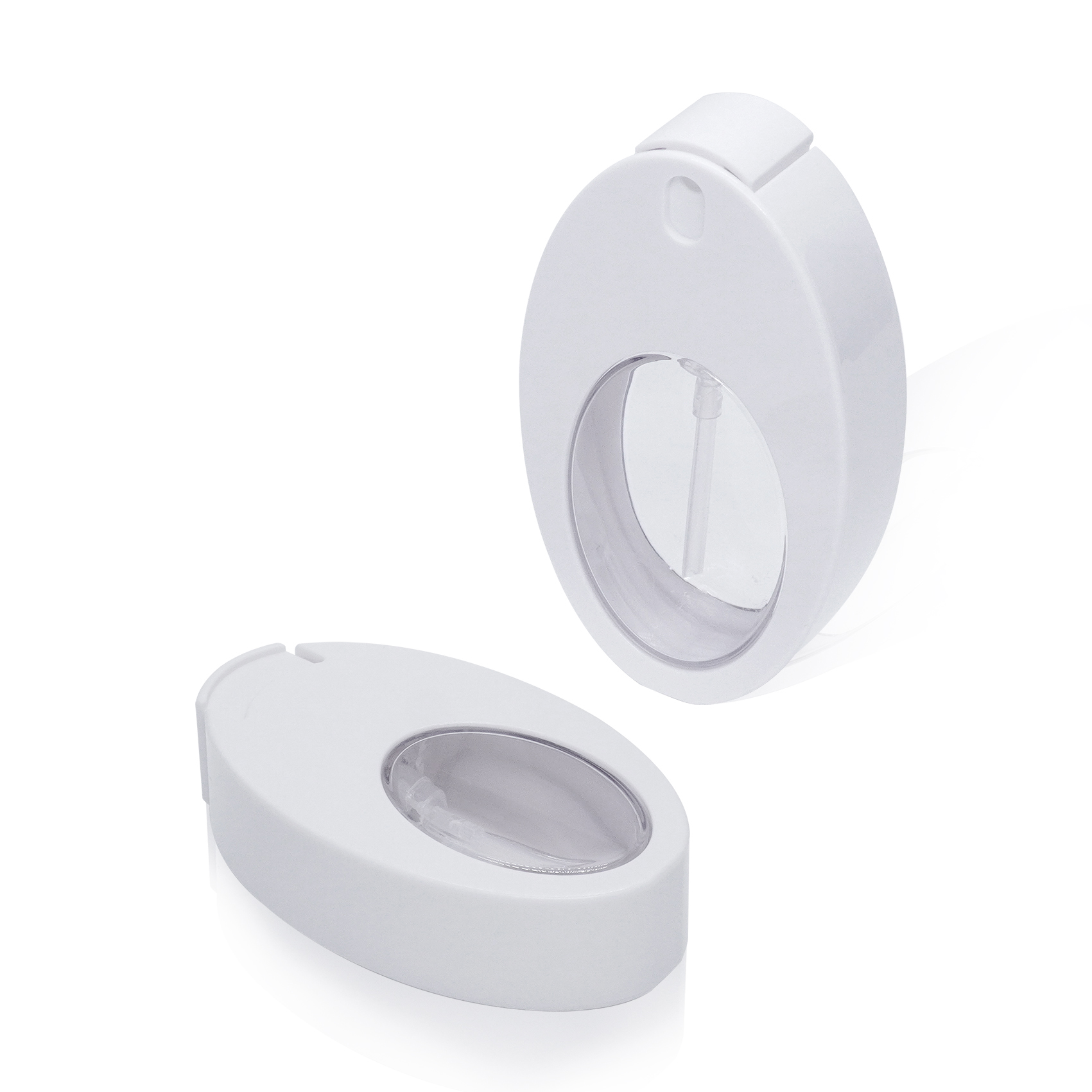 30 مل 50 مل بخاخ بطاقة زجاجة عطر بيضاوية