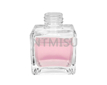 زجاجة عطر زجاجية فارغة مربعة سعة 50 مل