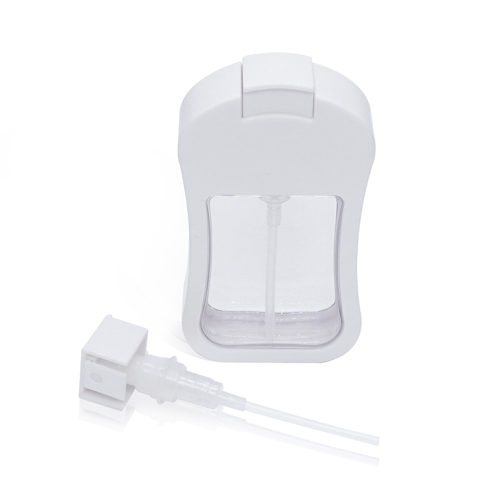 50 مل بخاخ بطاقة بيضاء بخاخ رذاذ الجيب