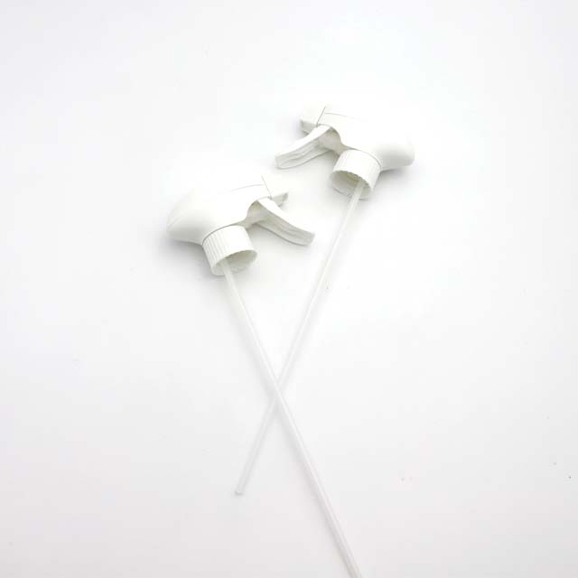 بخاخة زناد رغوية 28/410 من البلاستيك الأبيض عالي الجودة، تناسب الزجاجات البلاستيكية للتنظيف المنزلي