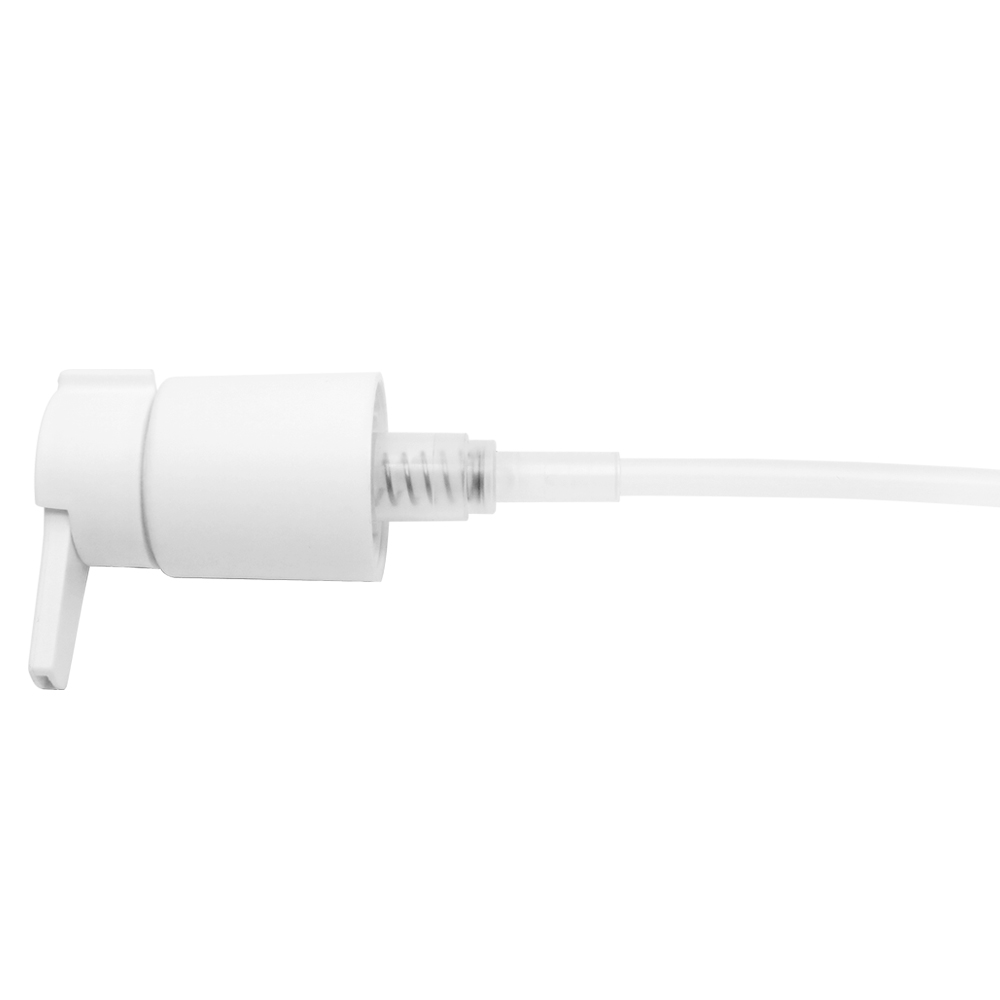 24 415 مضخة معالجة ناعمة بيضاء لتعبئة مستحضرات التجميل