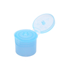 غطاء فليب أزرق شفاف مقاس 24 مم للزجاجة