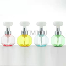 متوفر موزع صابون يد رغوي على شكل زهرة PETG سعة 300 مل