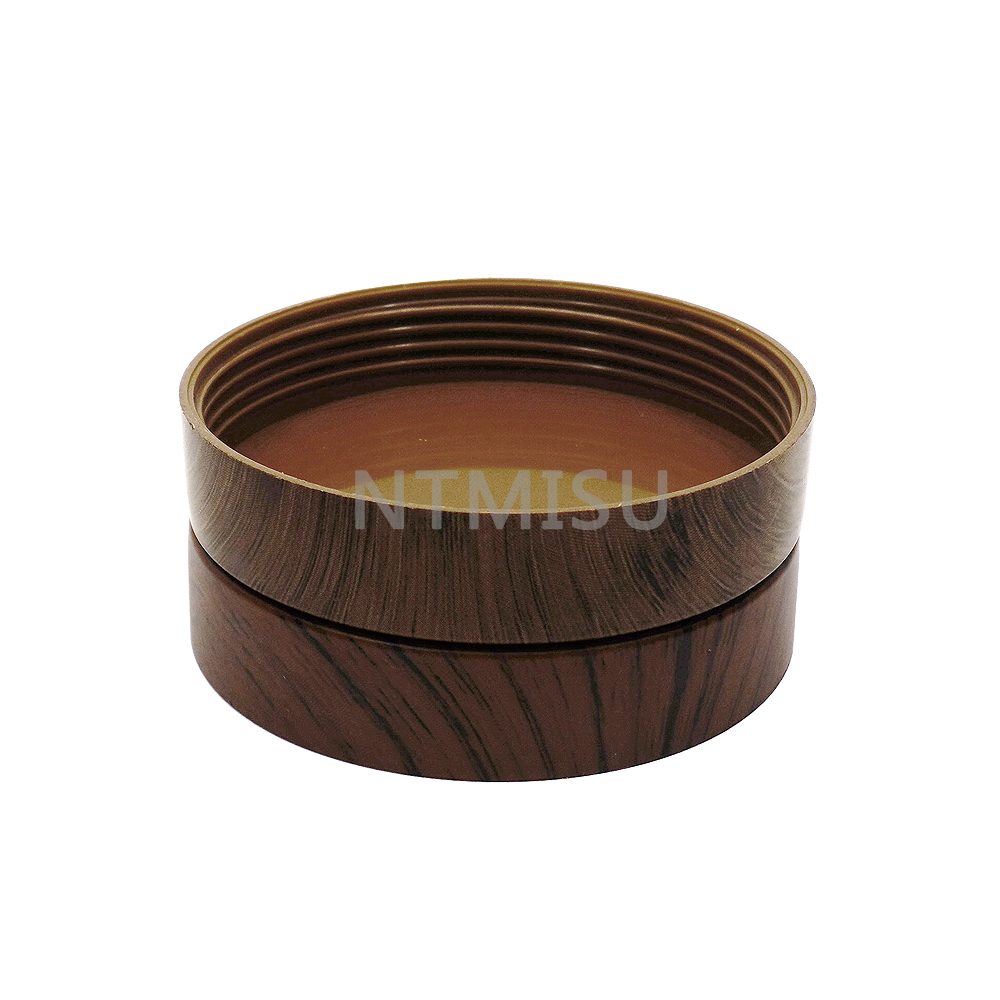 غطاء علوي لولبي لطباعة نقل المياه مقاس 72 مم لتغليف مستحضرات التجميل