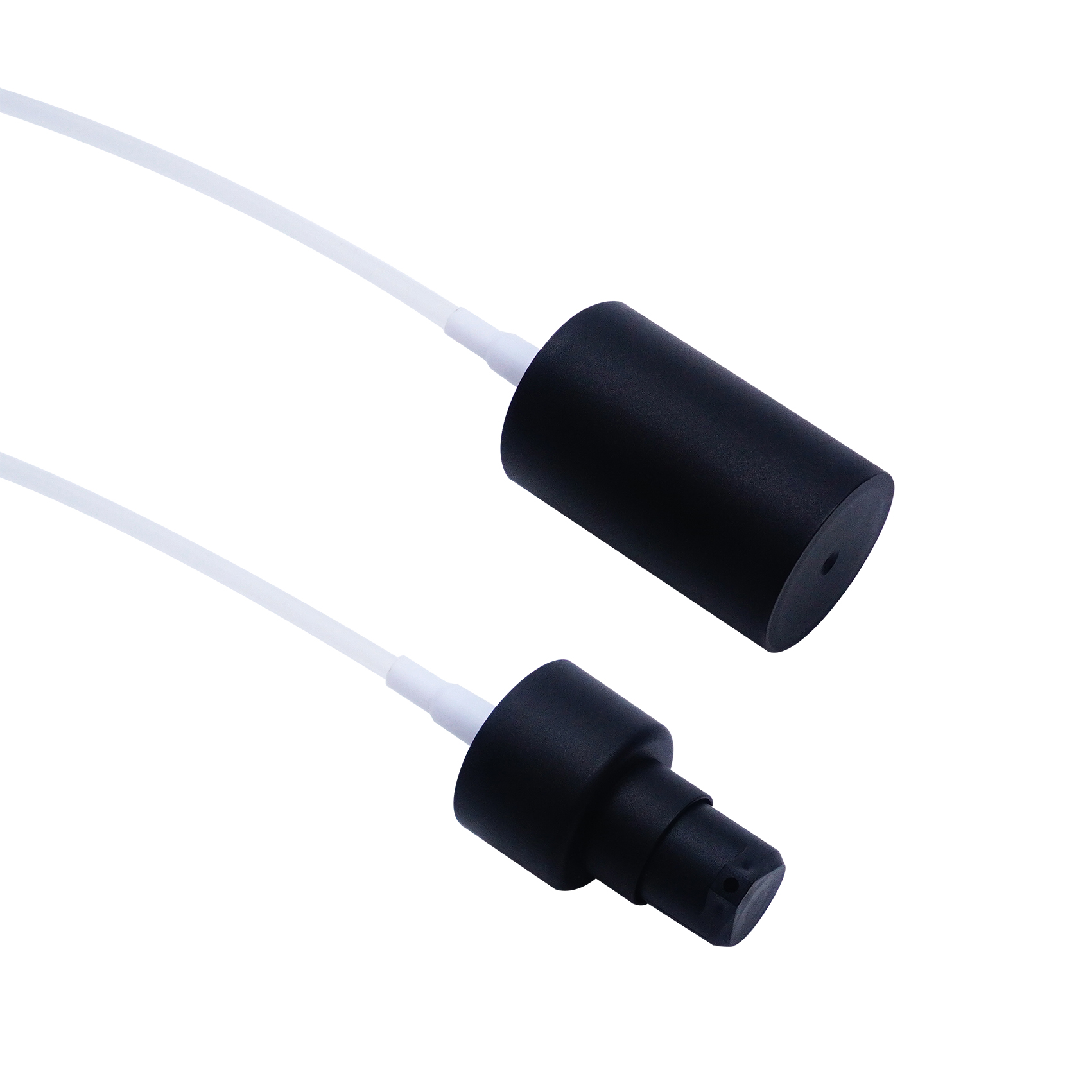 24 410 مضخة معالجة بلاستيكية سوداء غير لامعة