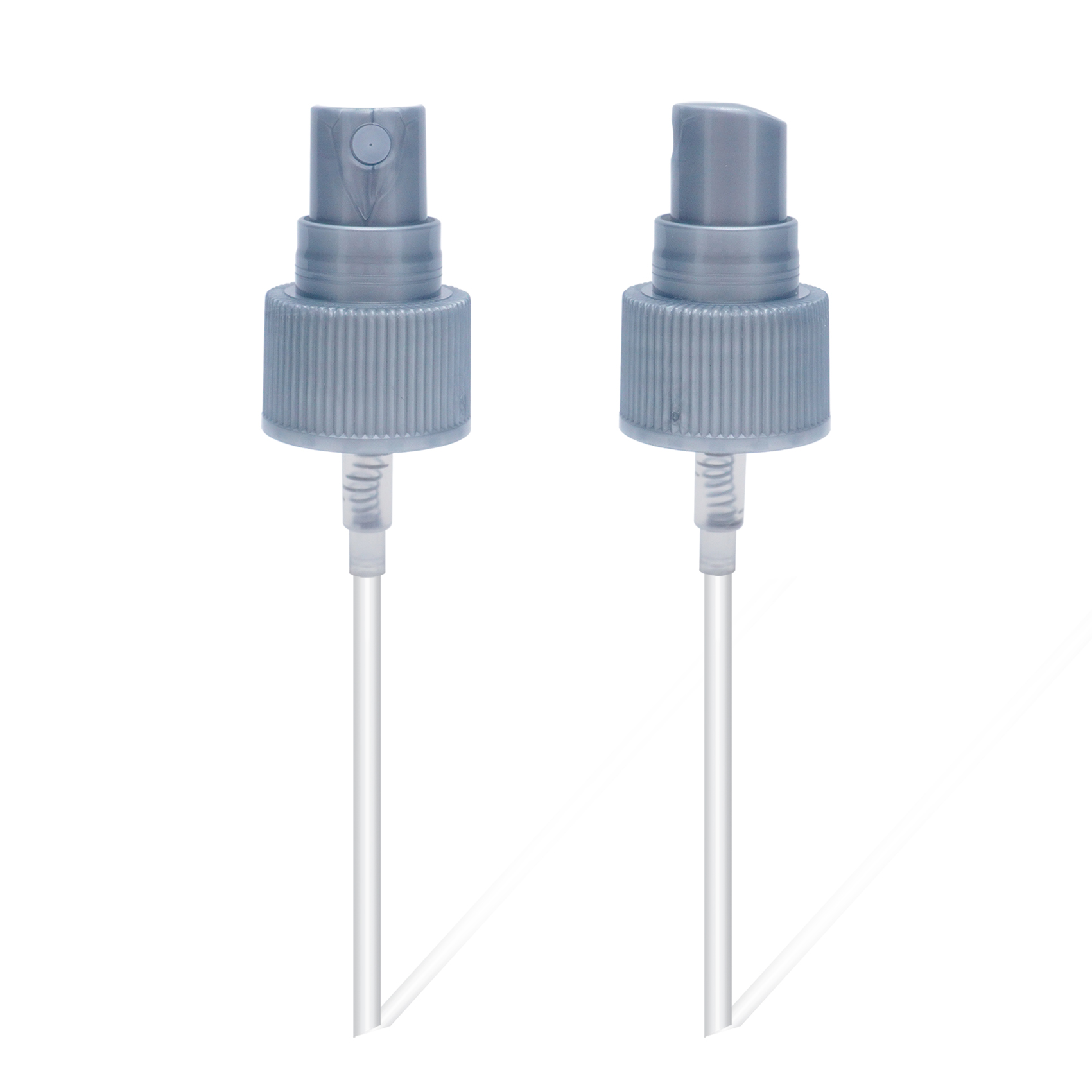 بخاخة رذاذ بلاستيكية مضلعة مقاس 24 مم 